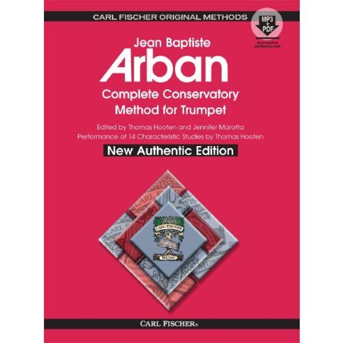 ARBAN : COMPLETE CONSERVATORY METHOD FOR TRUMPET + ENREGISTREMENTS EN LIGNE