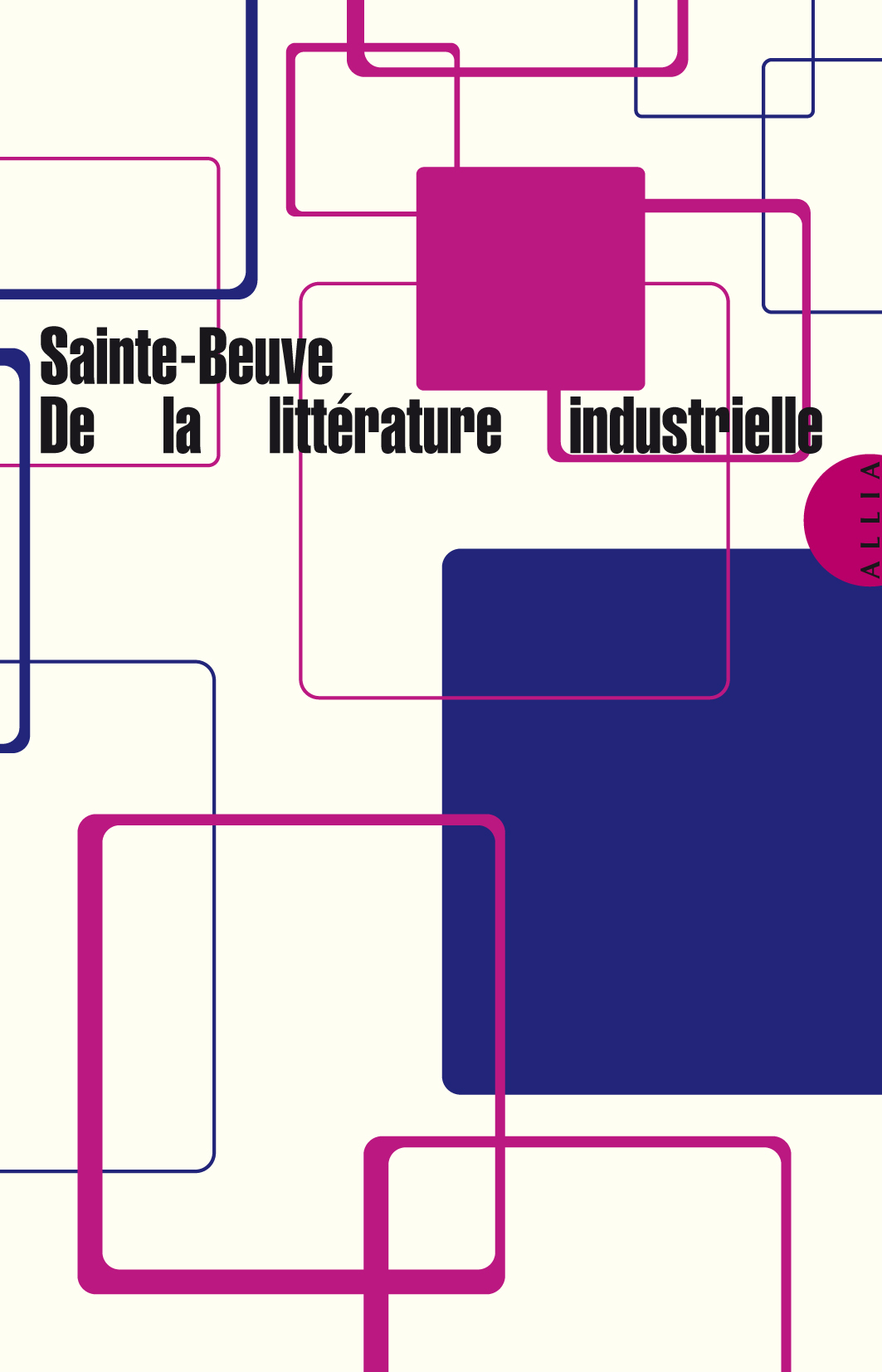 DE LA LITTERATURE INDUSTRIELLE
