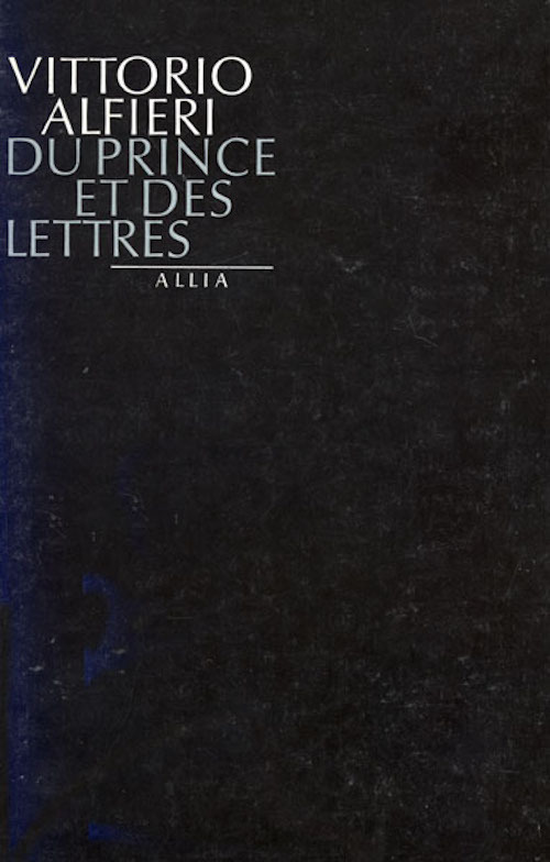 DU PRINCE ET DES LETTRES