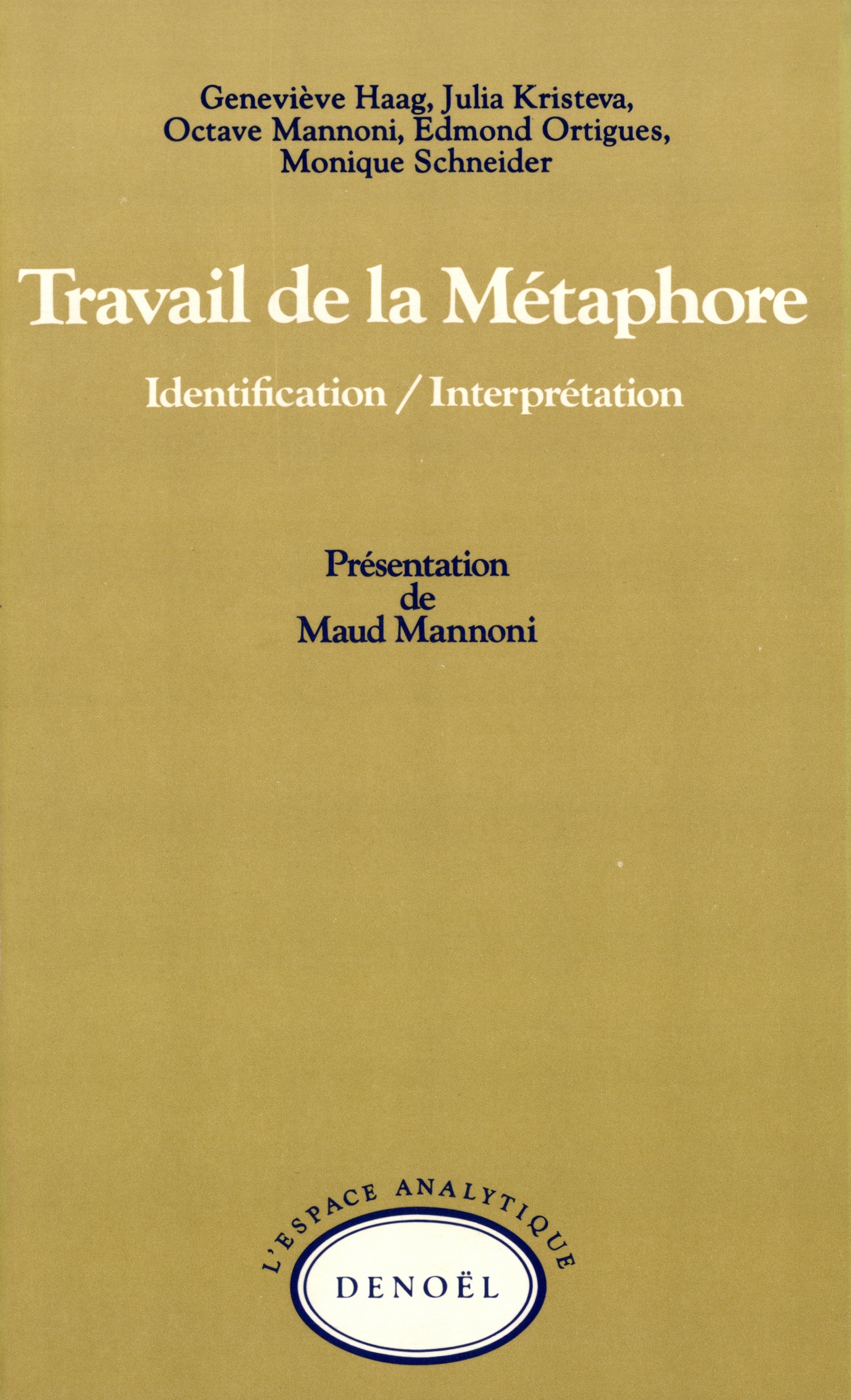 Travail de la métaphore
