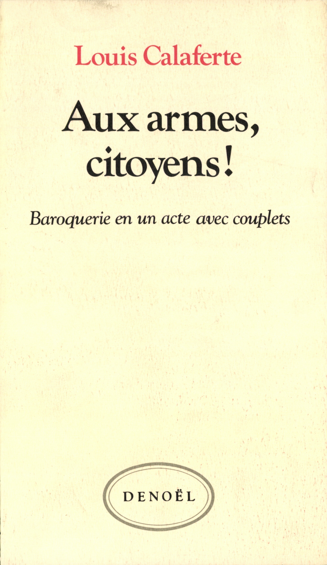 Aux armes, citoyens !