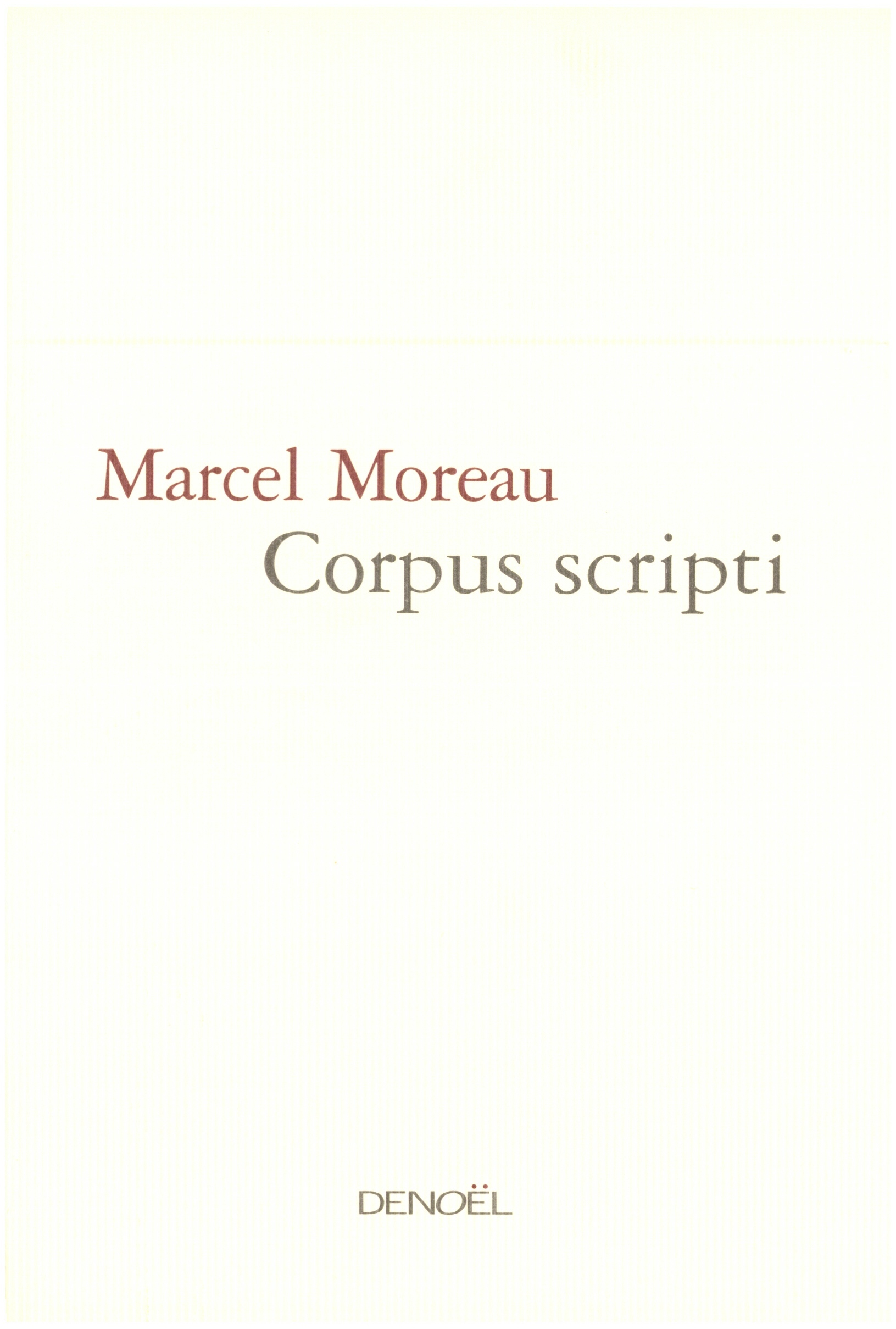 Corpus Scripti