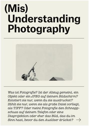 (Mis)Understanding Photography /allemand