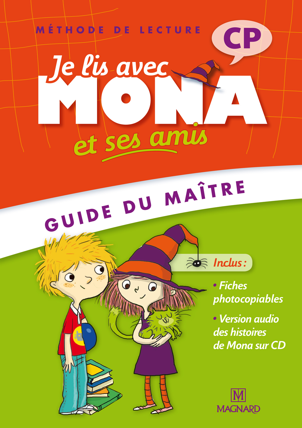 Je lis avec Mona et ses amis CP (2012) - Guide du maître avec CD audio