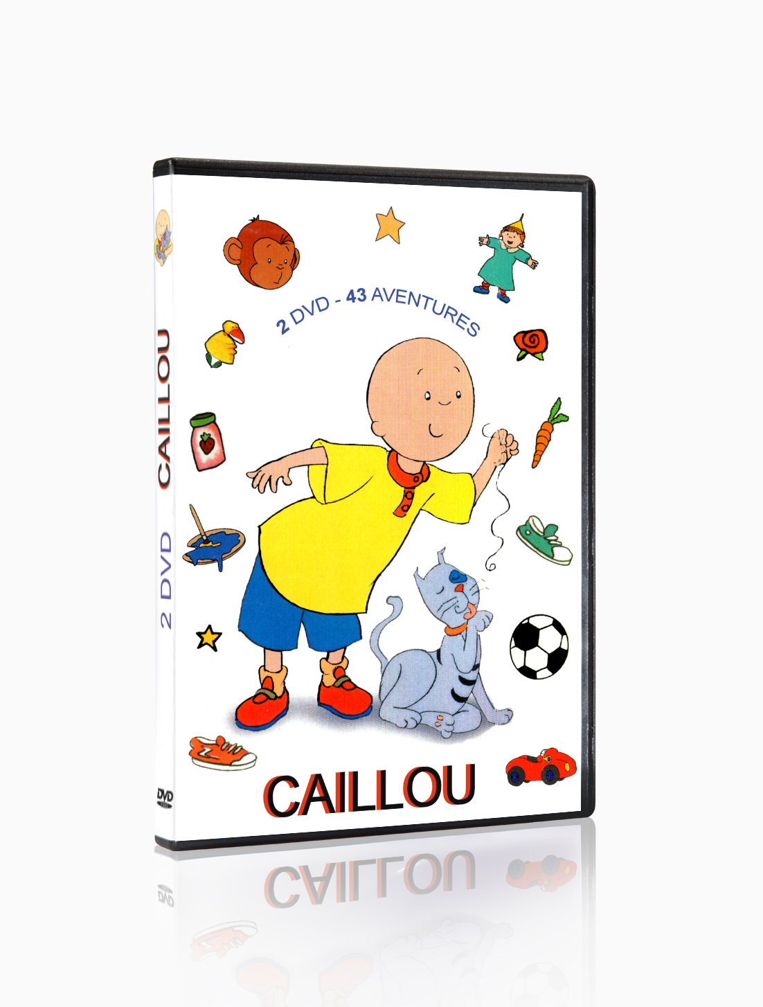 CAILLOU 43 AVENTURES - 2 DVD