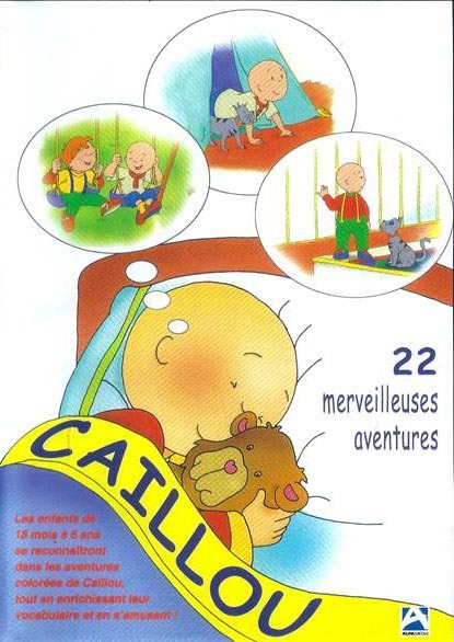 CAILLOU ET 22 MERVEILLEUSES AVENTURES - DVD