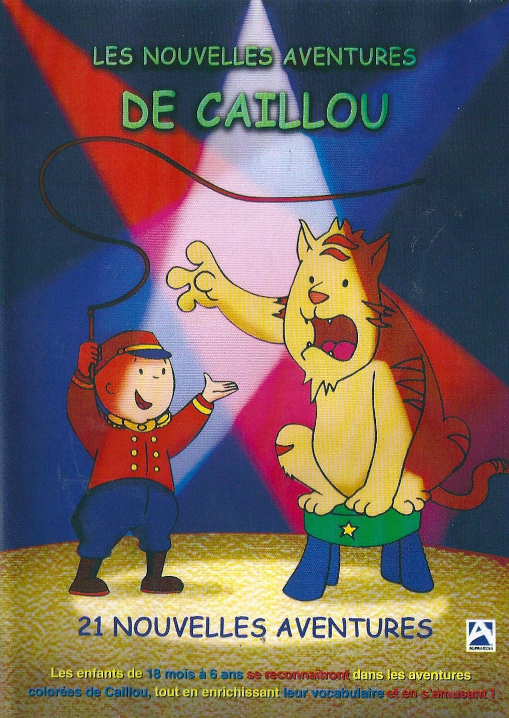21 NOUVELLES AVENTURES DE CAILLOU - DVD