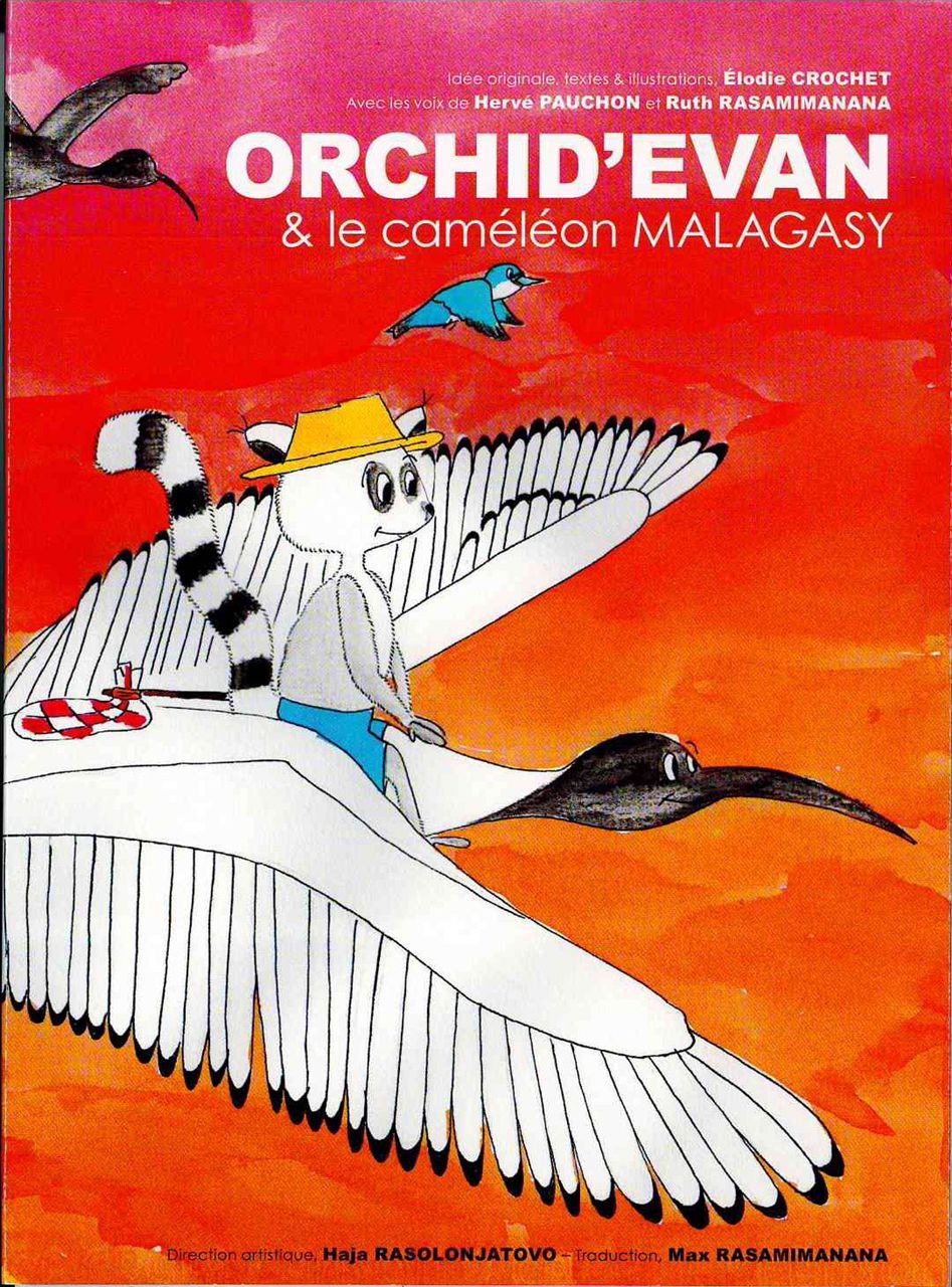 Orchid'Evan et le caméléon Malagasy