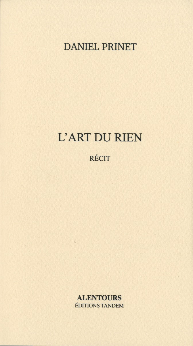 L'art du rien