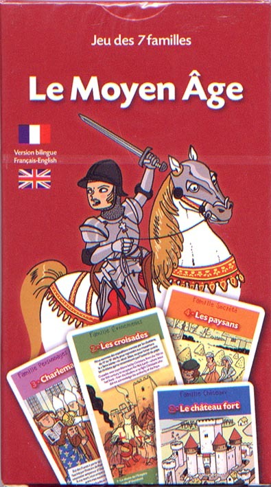LE MOYEN AGE JEU DES 7 FAMILLES