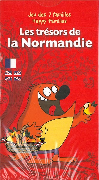 LES TRESORS DE LA NORMANDIE JEU DES 7 FAMILLES