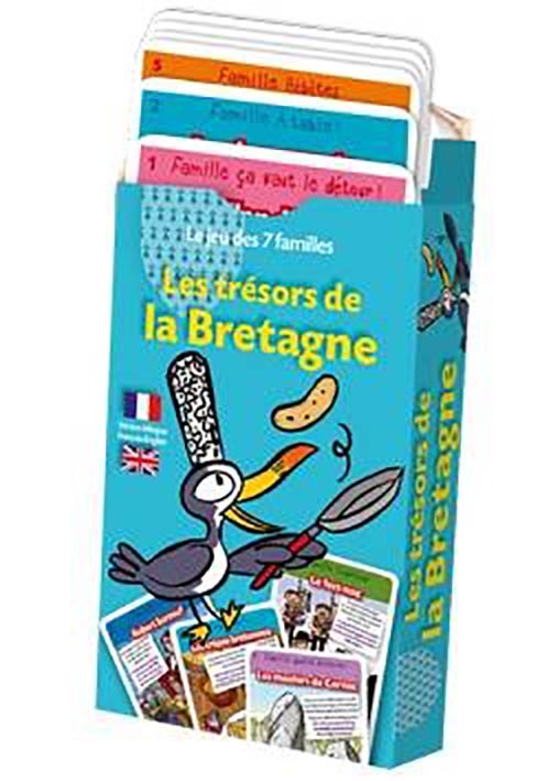 LES TRESORS DE LA BRETAGNE JEU DES 7 FAMILLES