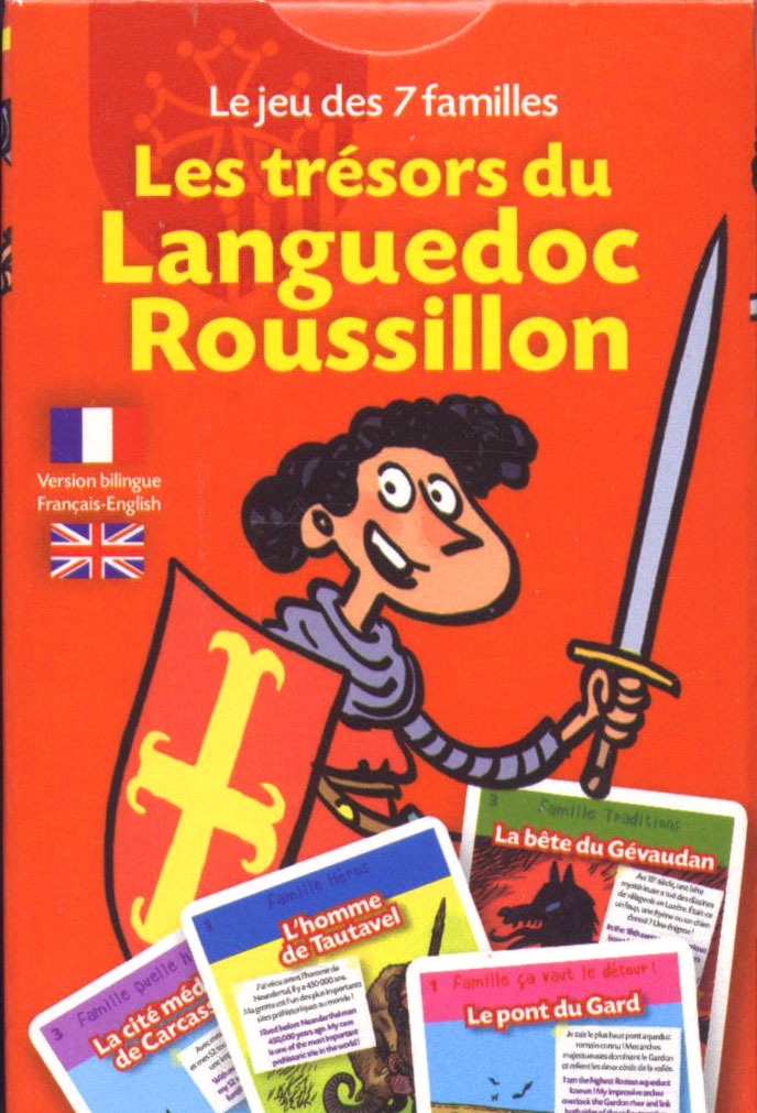 **LES TRESORS DU LANGUEDOC ROUSSILLON LE JEU DE 7 FAMILLES