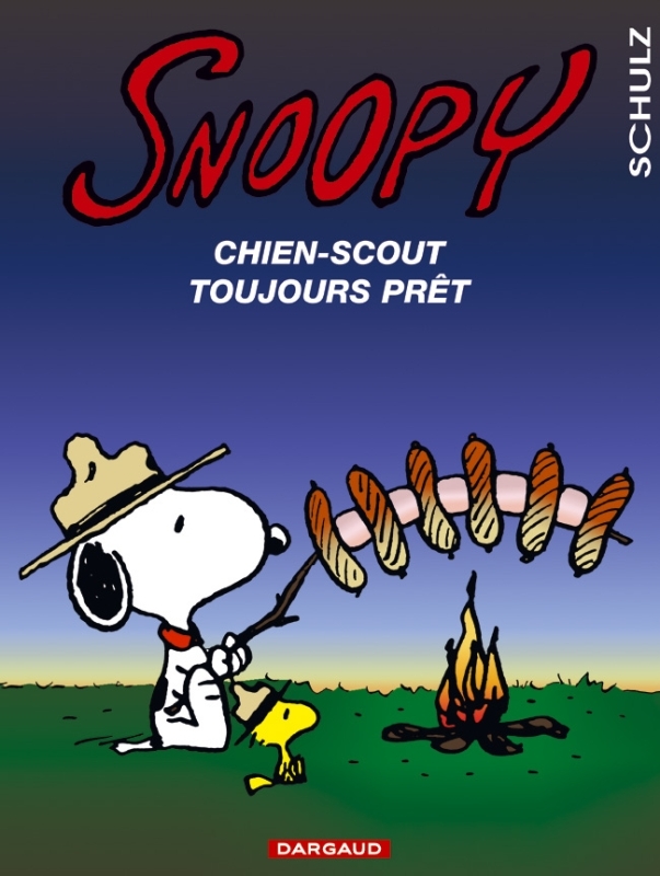 SNOOPY, CHIEN-SCOUT TOUJOURS PRET