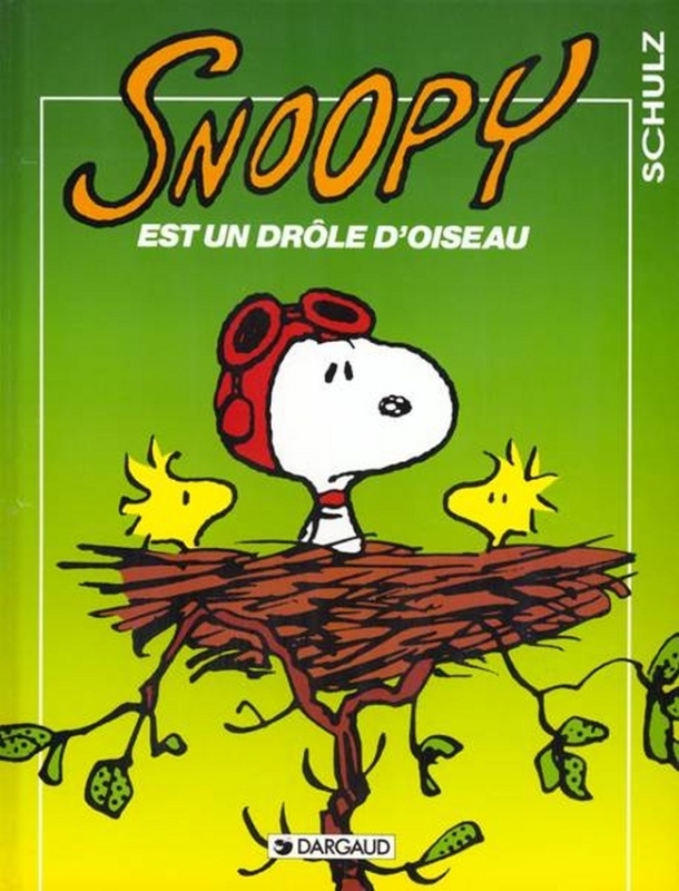 SNOOPY, EST UN DROLE D'OISEAU