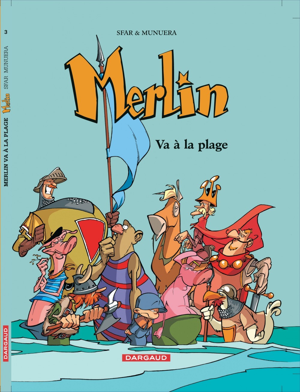 Merlin - Tome 3 - Merlin va à la plage