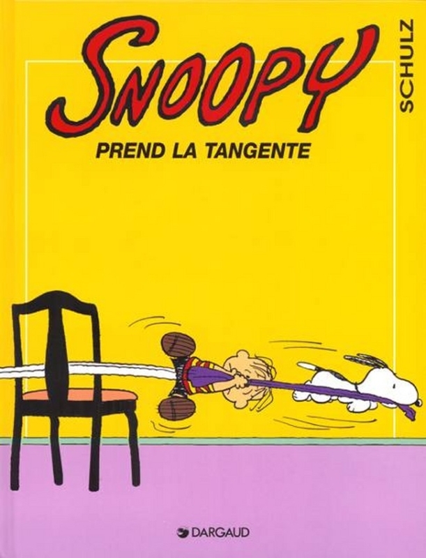 SNOOPY PREND LA TANGENTE