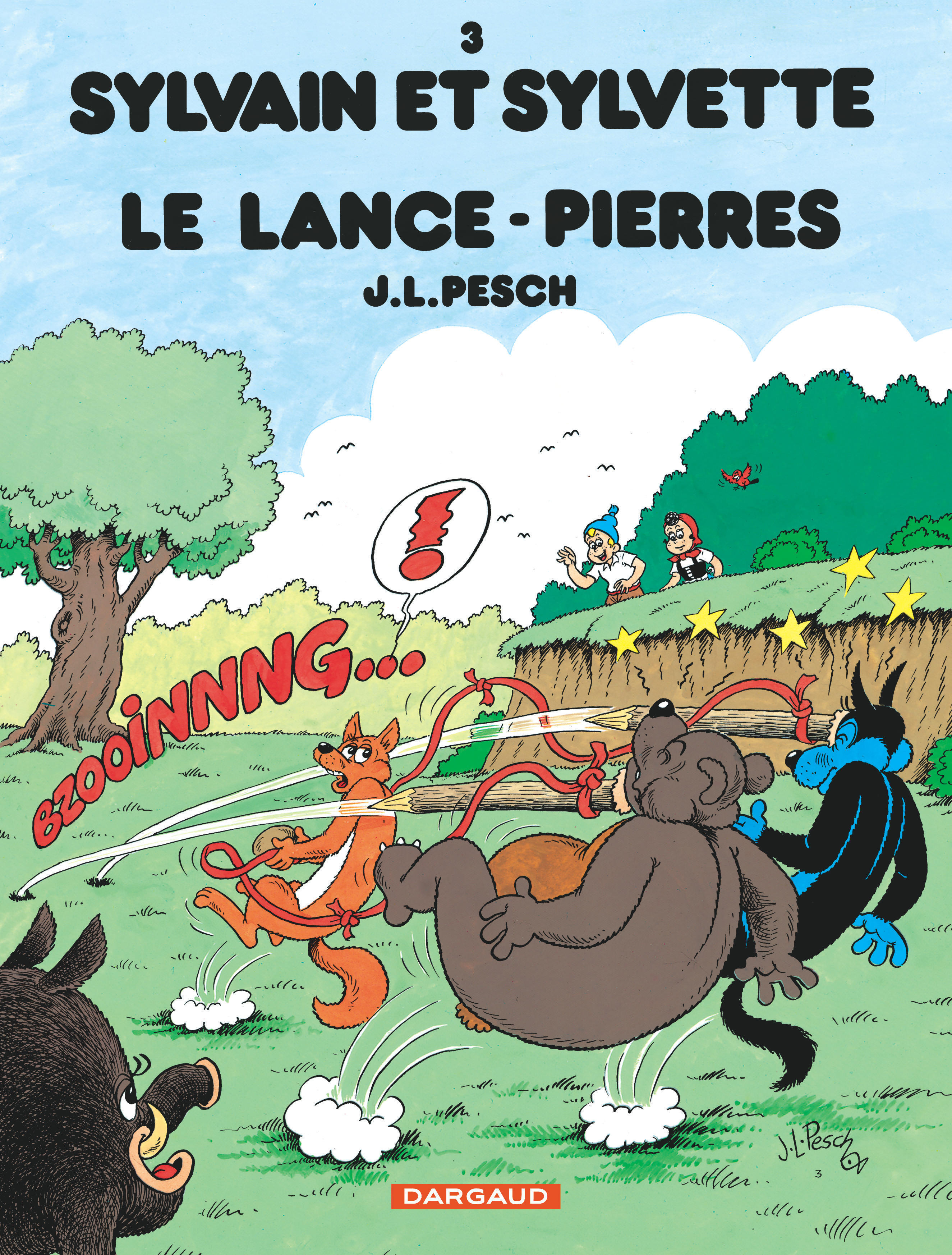 Sylvain et Sylvette - Tome 3 - Le Lance-pierres