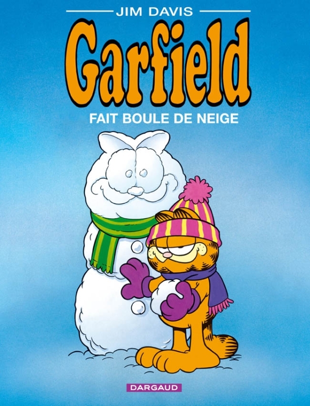 GARFIELD, FAIT BOULE DE NEIGE