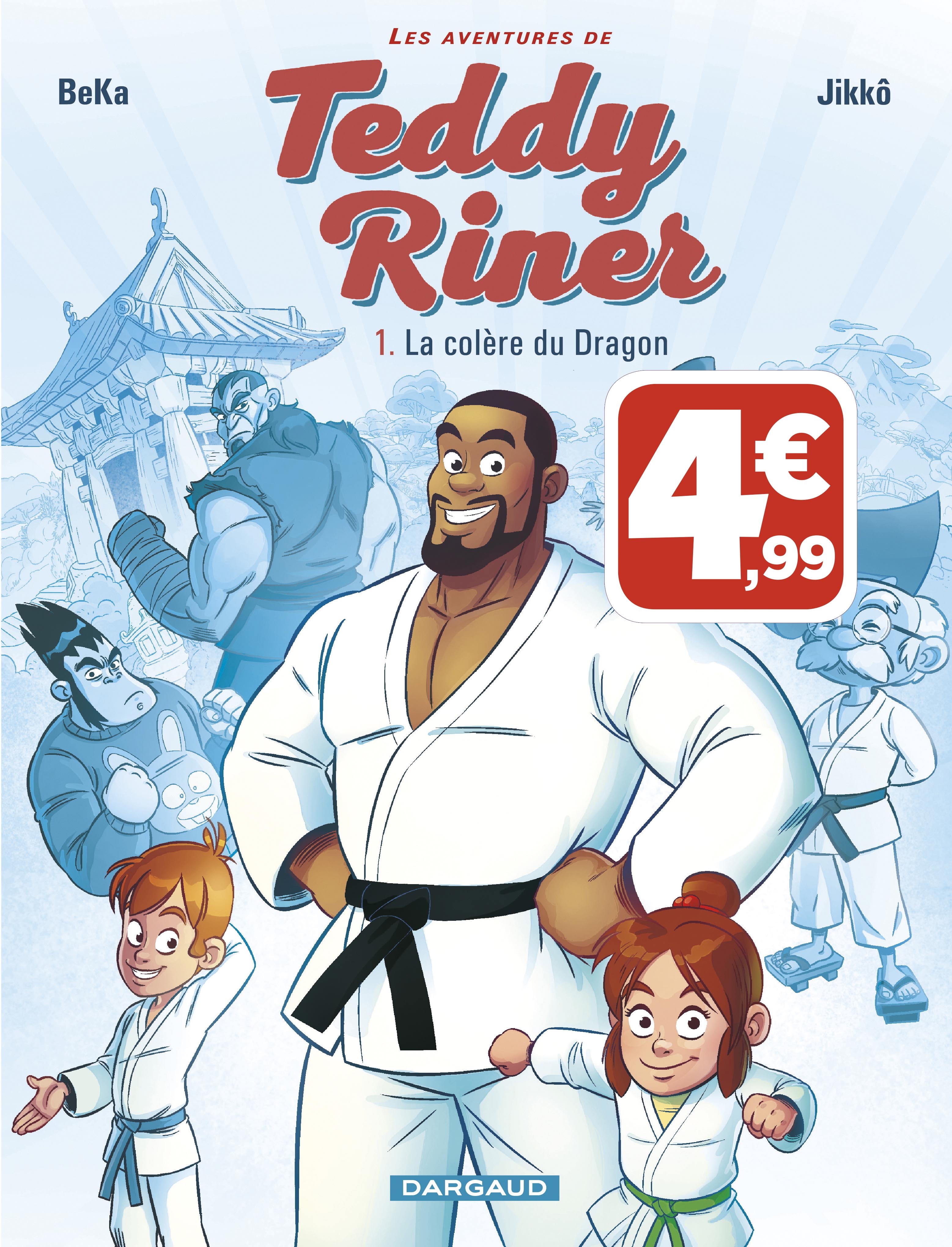 Aventures de Teddy Riner (Les) - tome 1 - La Colère du dragon