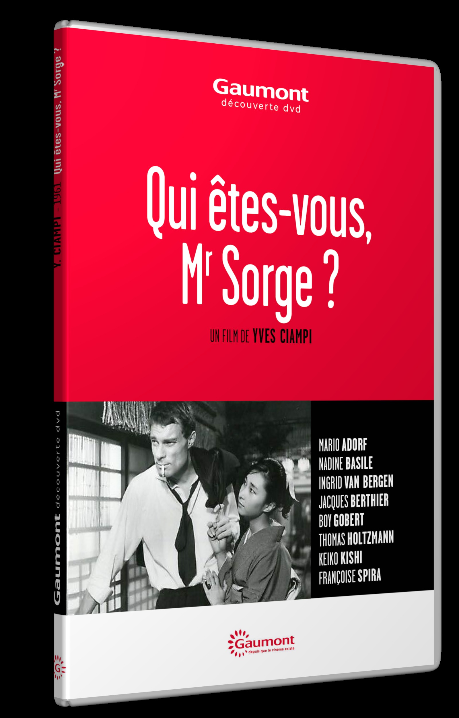 QUI ETES-VOUS, MR SORGE ? - GDVD