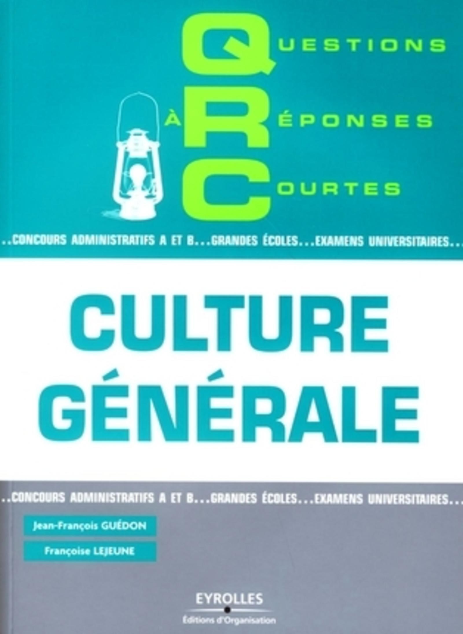 QRC de culture générale
