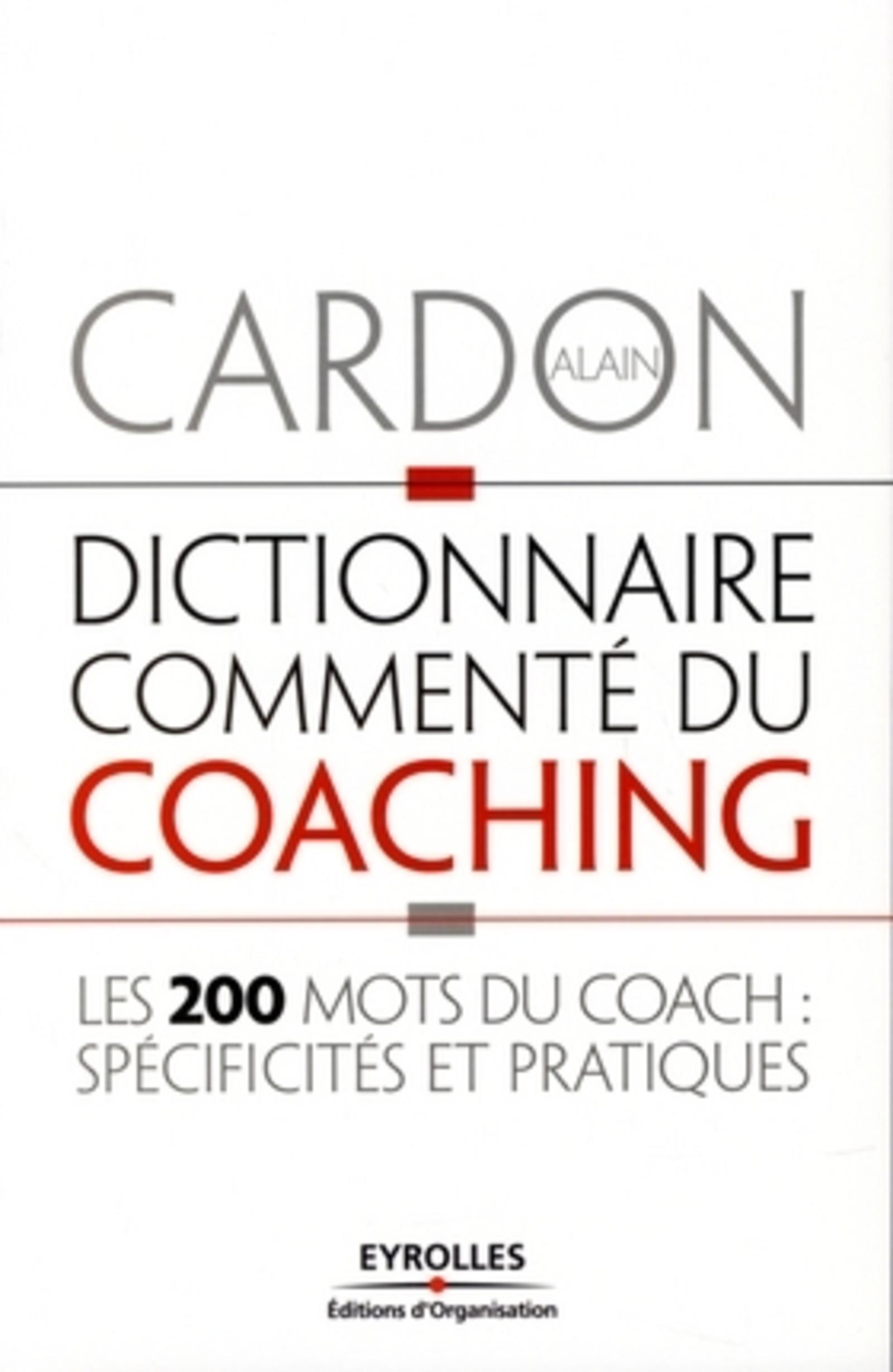 Dictionnaire commenté du coaching