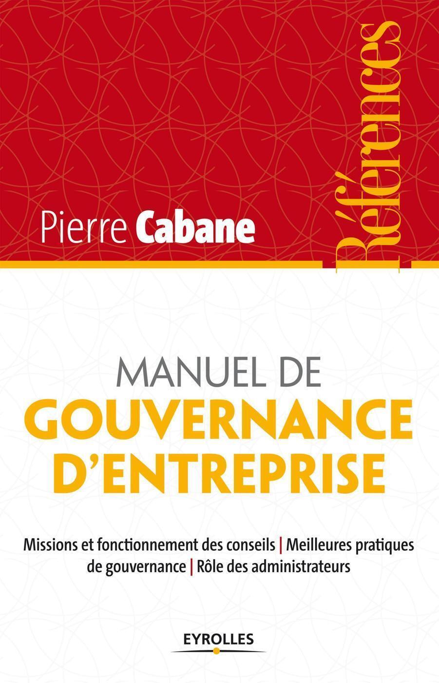 Manuel  de gouvernance d'entreprise
