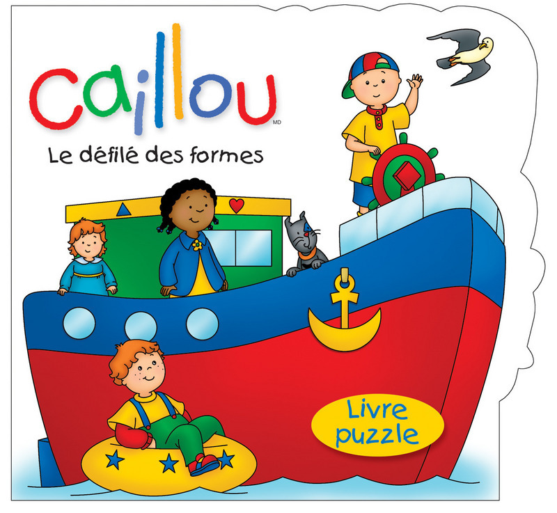 Caillou Le défilé des formes