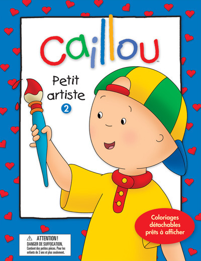 Caillou Petit artiste 2