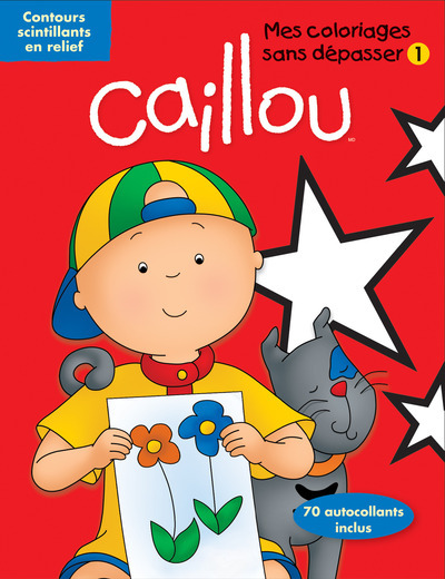 Caillou Coloriages sans dépasser 1