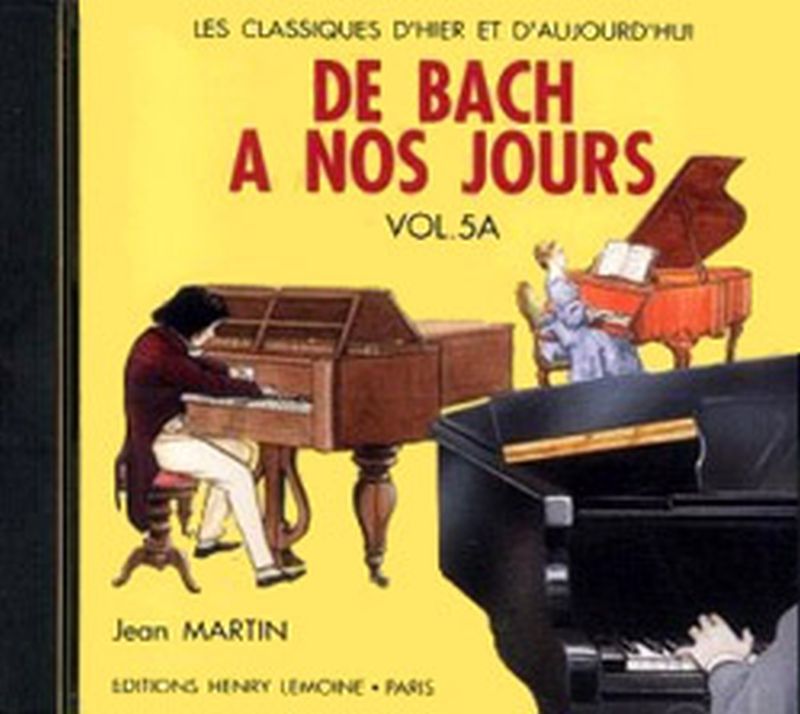 DE BACH A  NOS JOURS VOL.5A --- CD