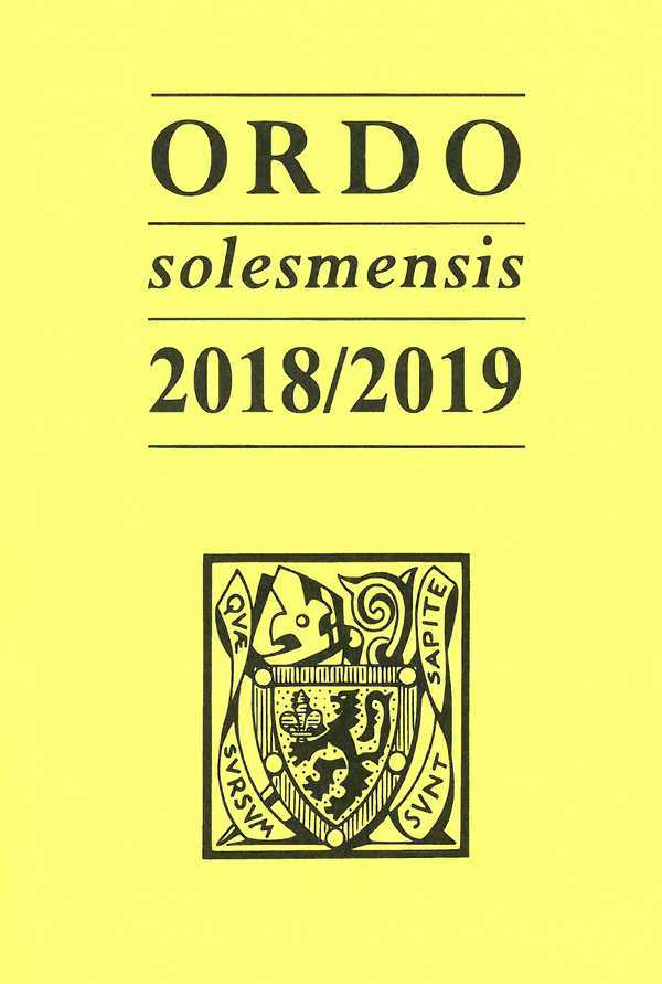 Ordo solesmensis 2018/2019
