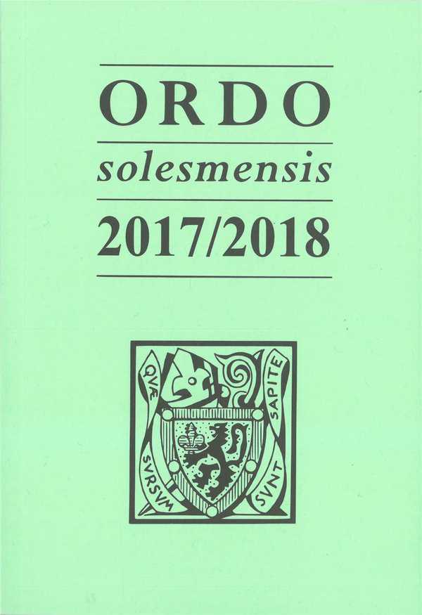 Ordo Solesmensis 2017/2018
