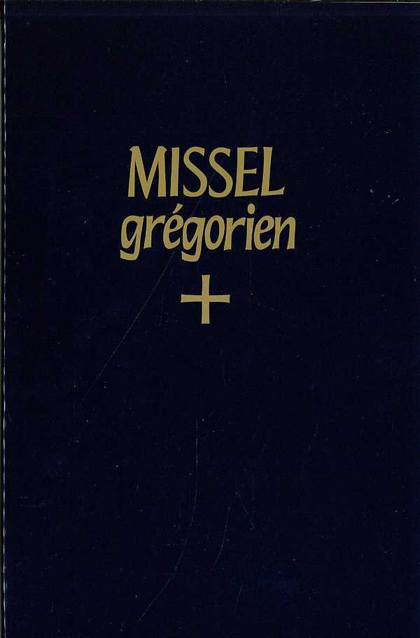 Missel grégorien - Broché