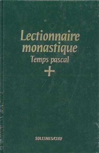 Lectionnaire monastique (latin-français) vol. 3 temps pascal