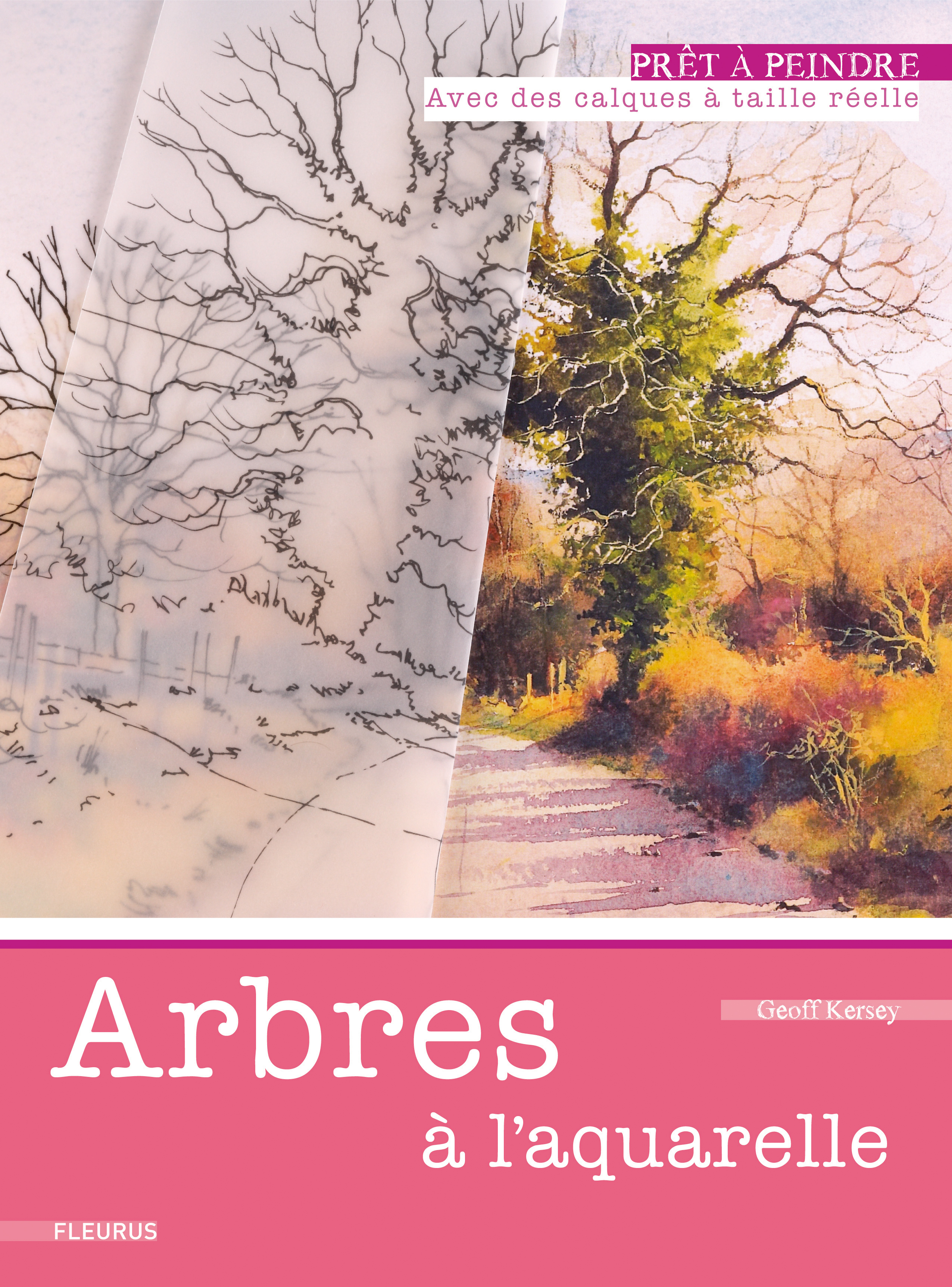 Arbres à l'aquarelle