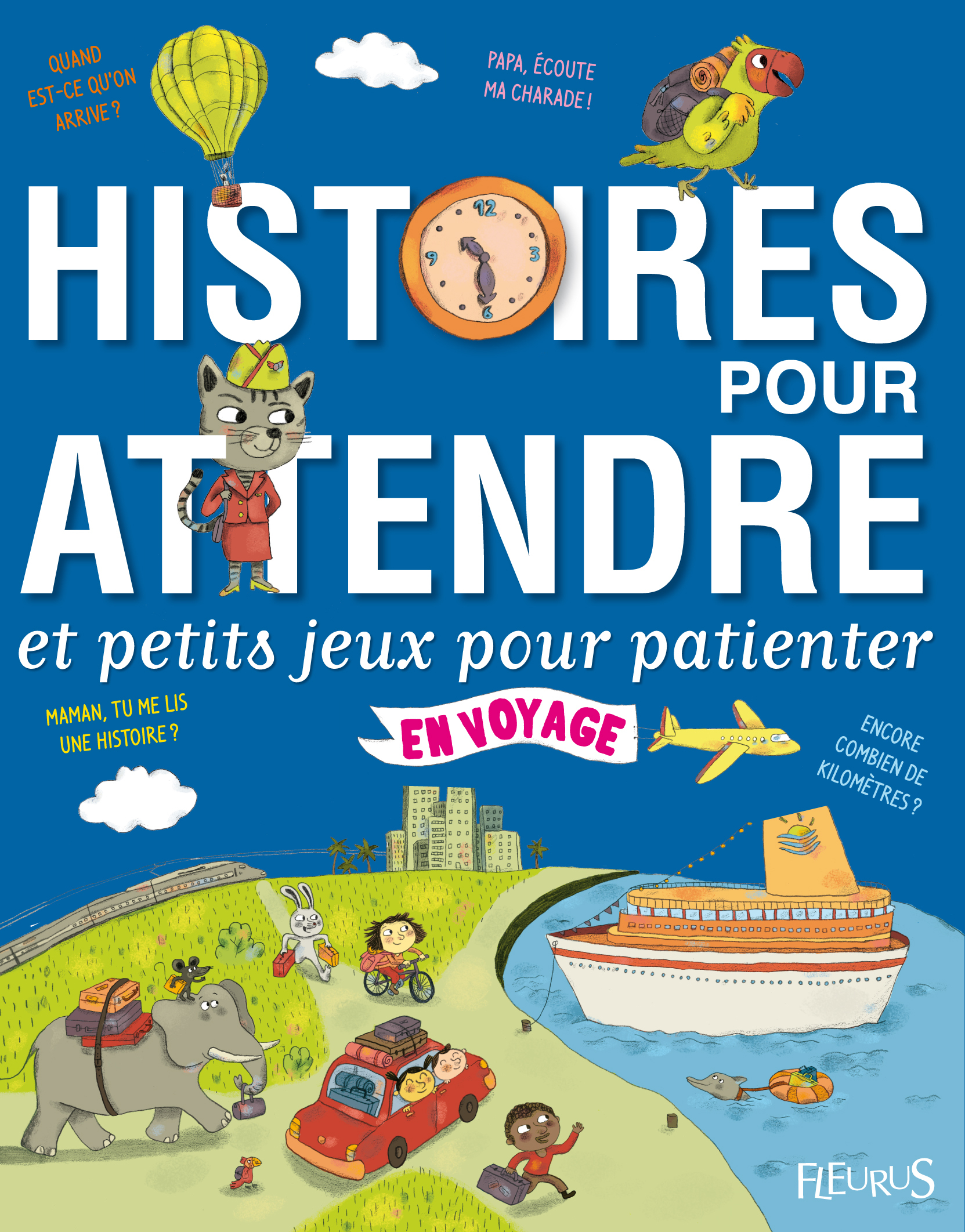 Histoires pour attendre et petits jeux pour patienter en voyage