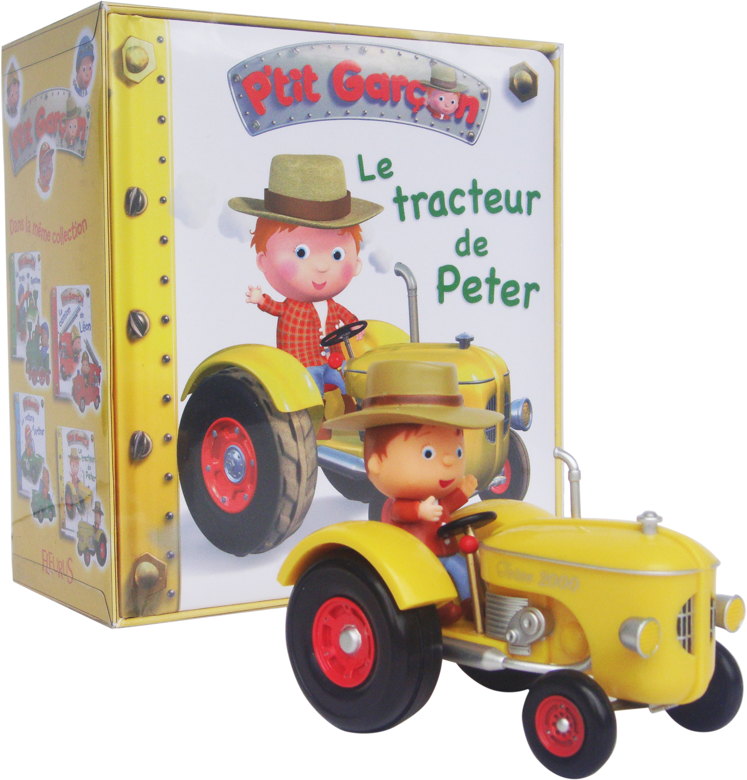 TRACTEUR DE PETER + FIGURINE