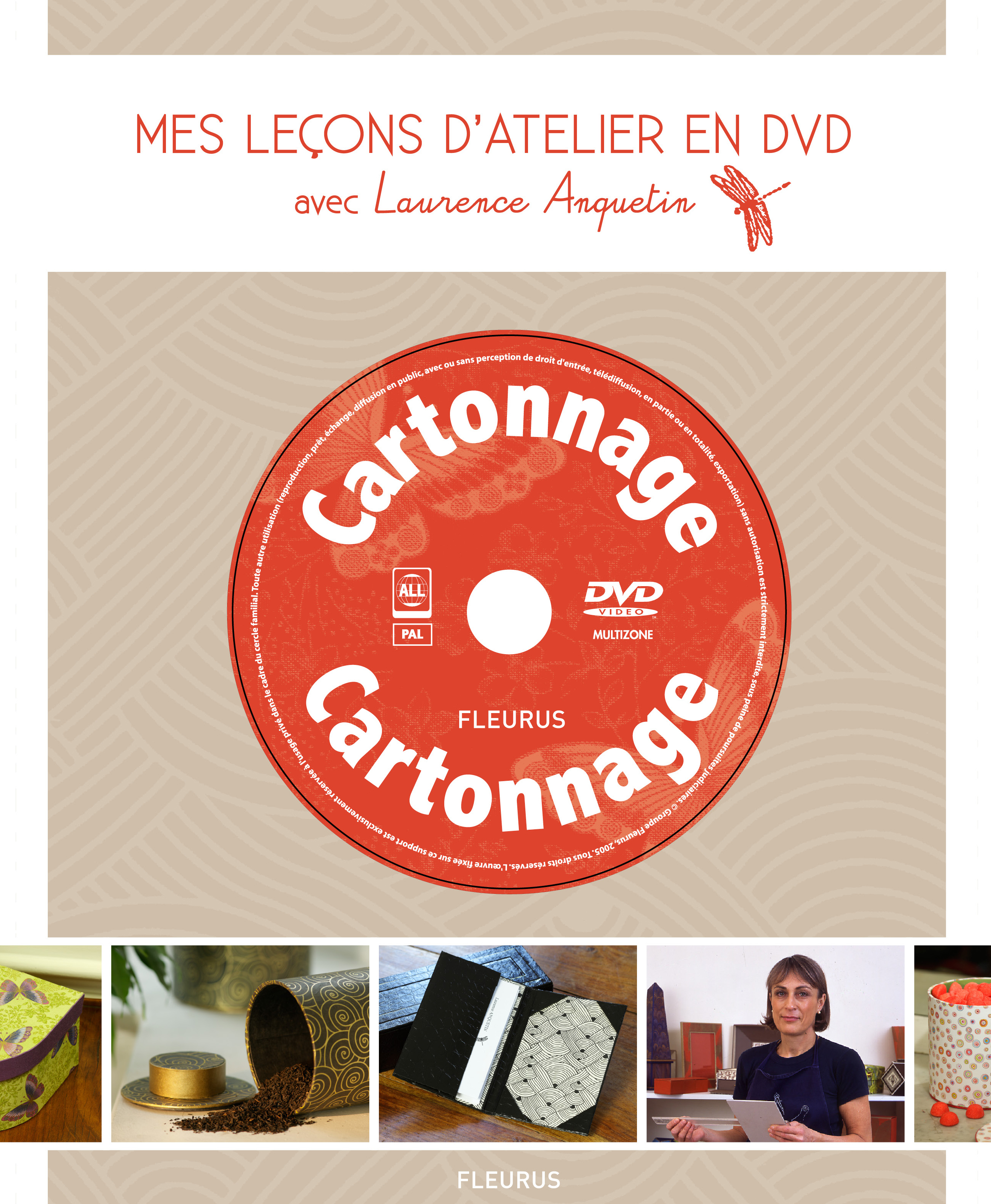 MES LECONS D'ATELIER EN DVD : LE CARTONNAGE
