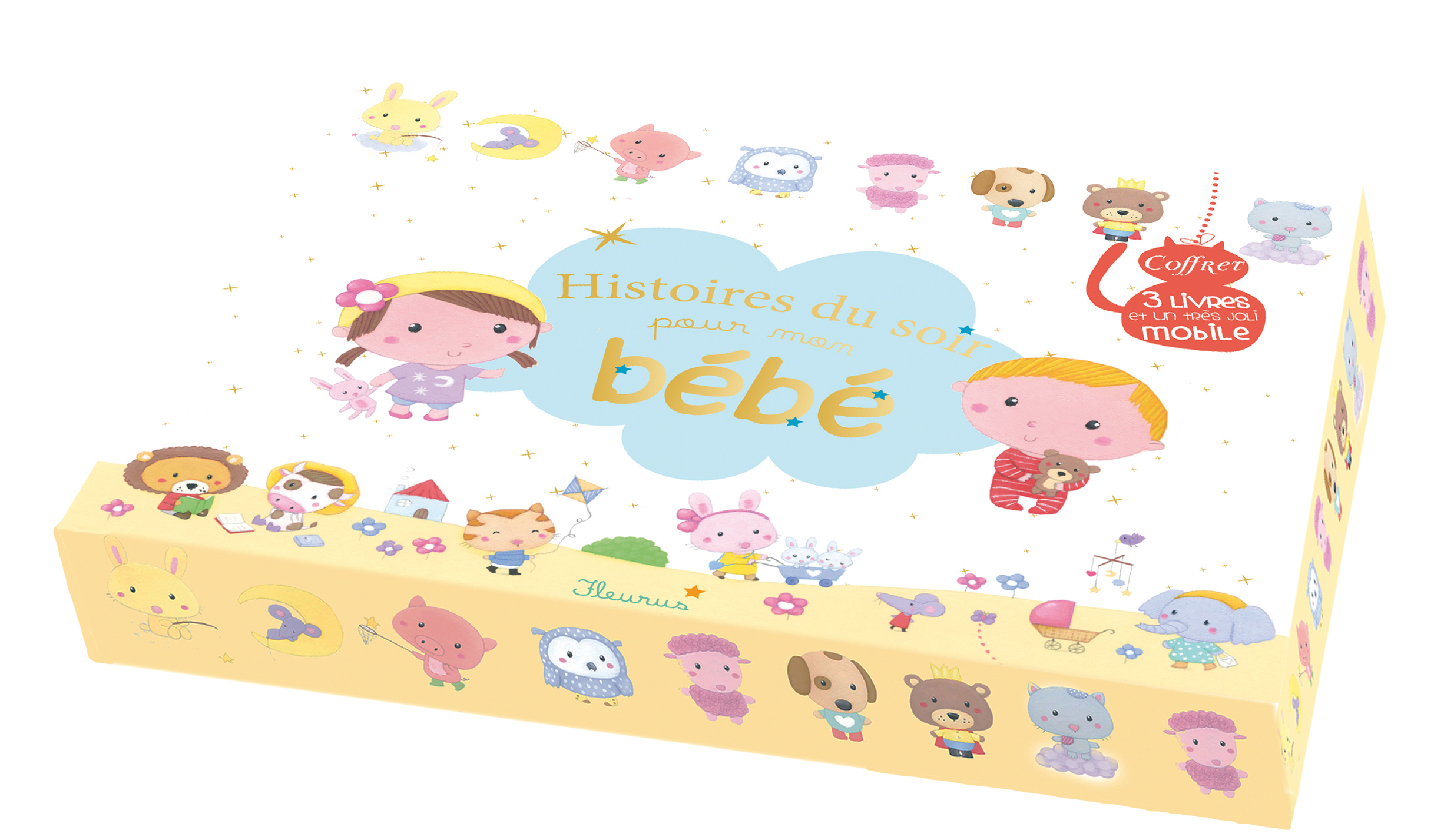 "COFFRET ""HISTOIRES DU SOIR POUR MON BEBE"" (+MOBILE)"