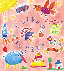 ALBUM DE BEBE ROSE