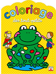 COLORIAGE GRENOUILLE