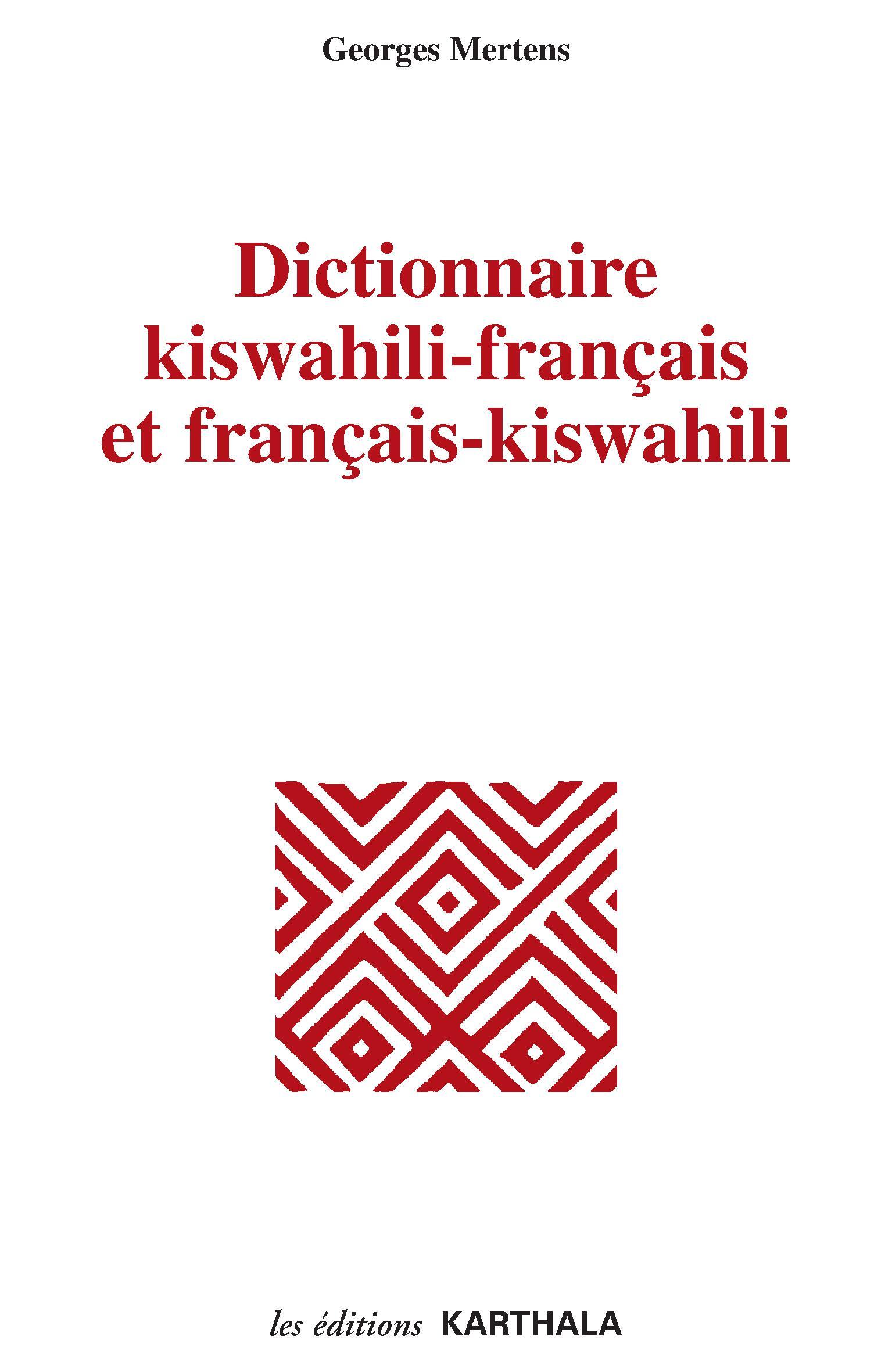 Dictionnaire kiswahili-français et français-kiswahili