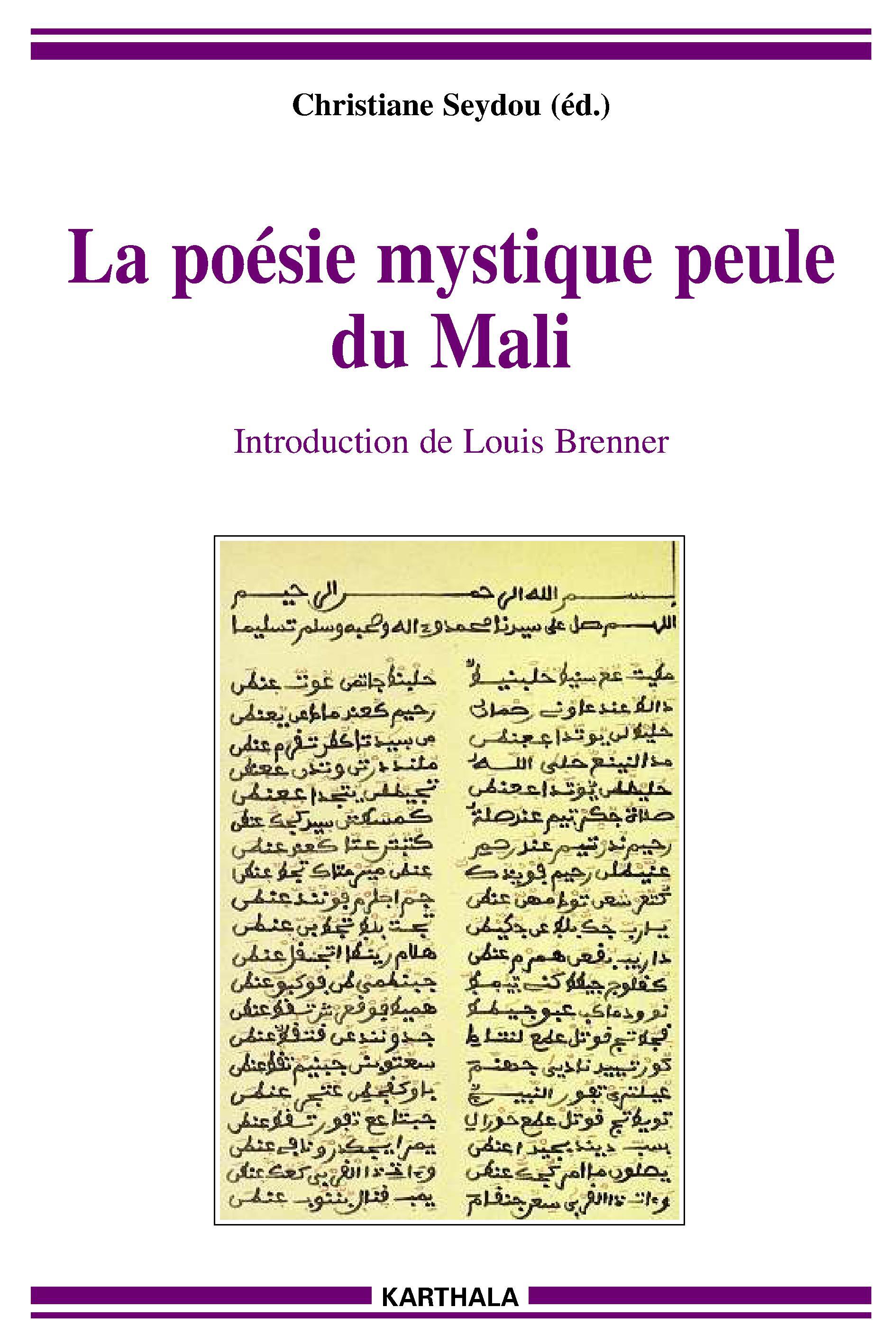 La poésie mystique peule du Mali