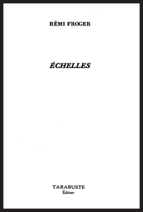 ECHELLES - Rémi Froger