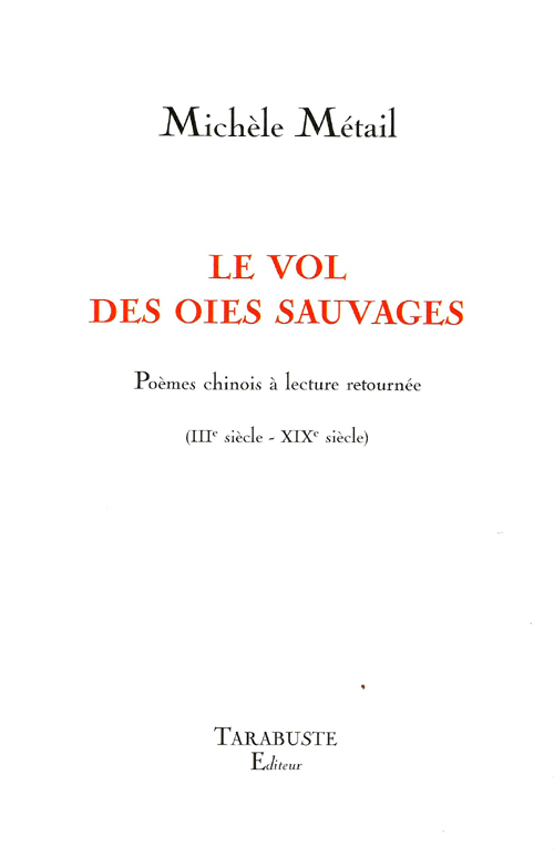 LE VOL DES OIES SAUVAGES - Michèle Métail