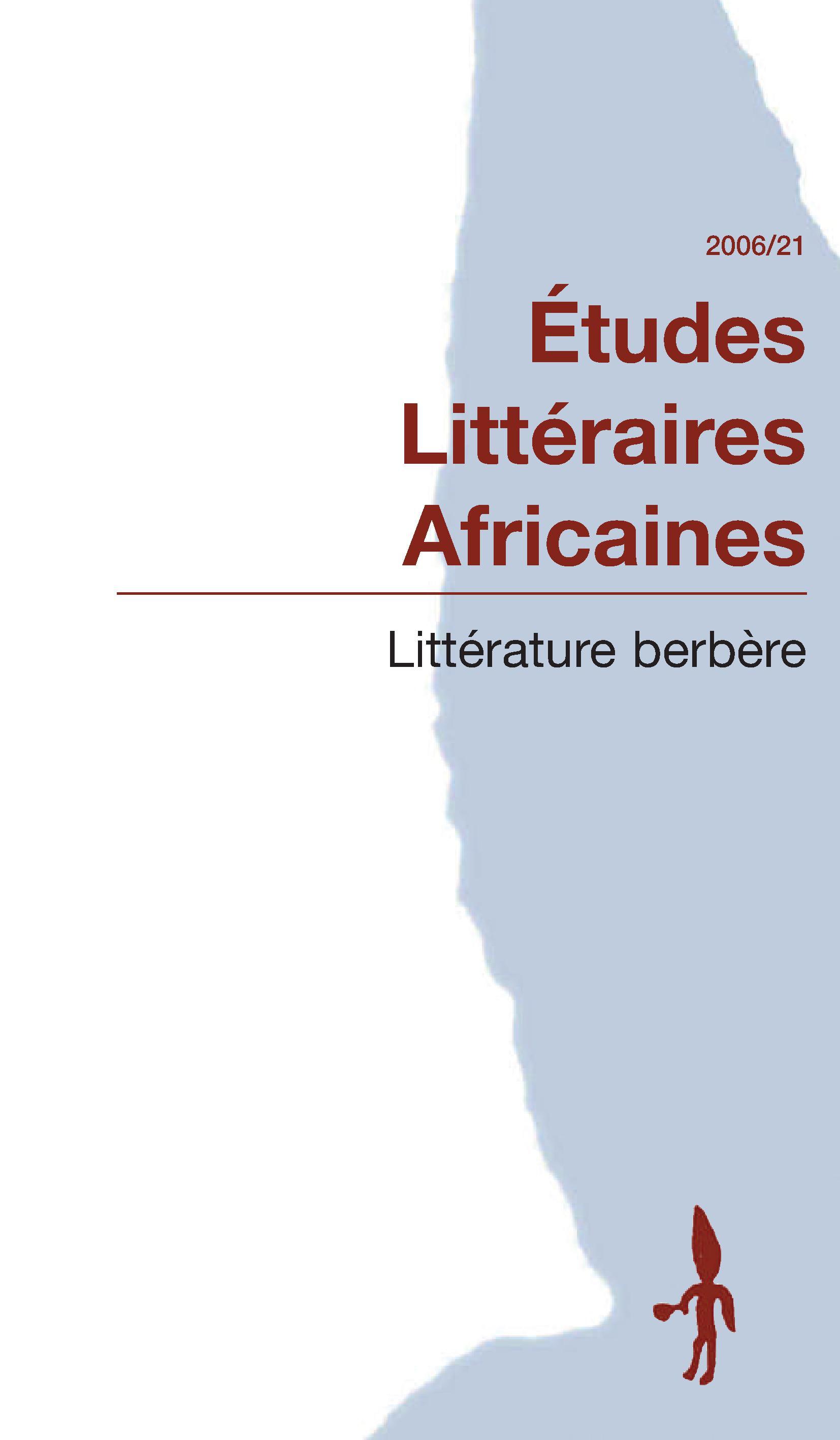 LITTERATURE BERBERE