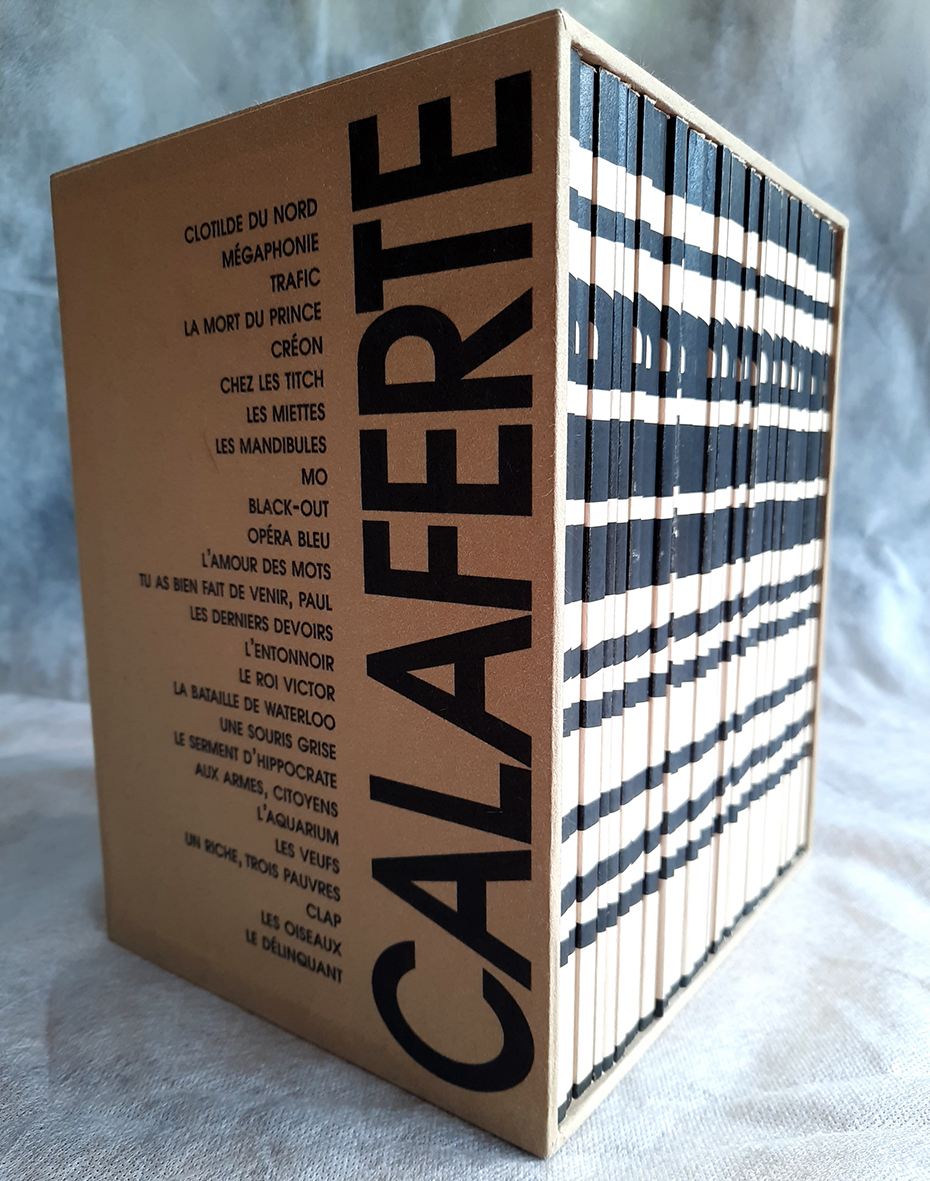 COFFRET THEATRE LOUIS CALAFERTE - POST/REPLICA