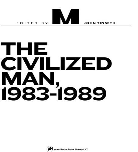 M : The civilized man 1983-1989 /anglais